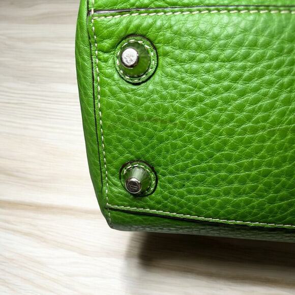 Y2K Coach F13084 Hamptons Braided Pebble Leather Satchel & Wristlet - Picture 14 of 16